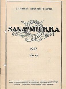 Sana ja Miekka 19/1927