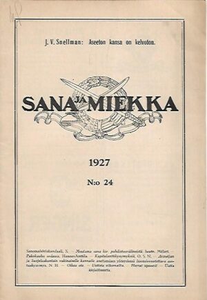 Sana ja Miekka 24/1927