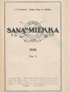 Sana ja Miekka 3/1928