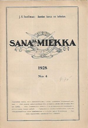 Sana ja Miekka 4/1928
