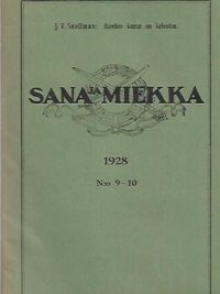 Sana ja Miekka 9-10/1928