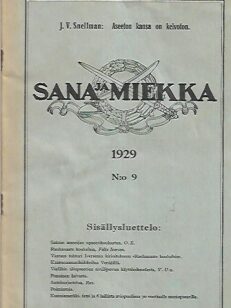 Sana ja Miekka 9/1929