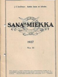 Sana ja Miekka 11/1927