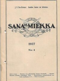 Sana ja Miekka 4/1927