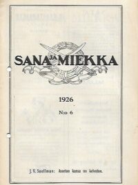 Sana ja Miekka 6/1926