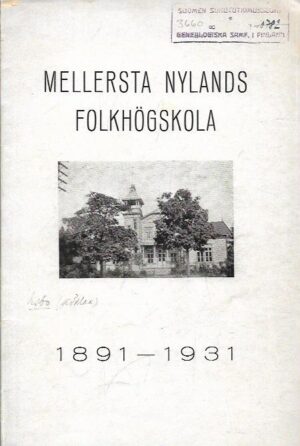 Mellersta Nylands Folkhögskola 1891-1931