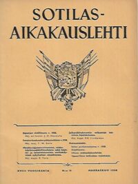Sotilasaikakauslehti 11/1938