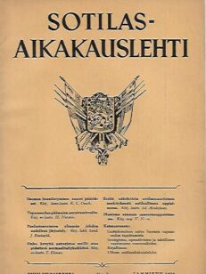 Sotilasaikakauslehti 1/1938