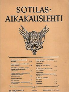 Sotilasaikakauslehti 10/1960