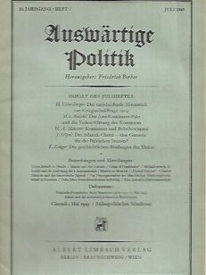 Auswärtige Politik - Juli 1943