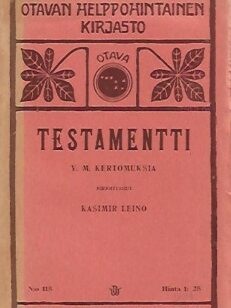 Testamentti y.m. kertomuksia