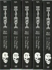 Death Note Black Edition I-VI [kaikki osat] sekä Death Note 13 - How to Read