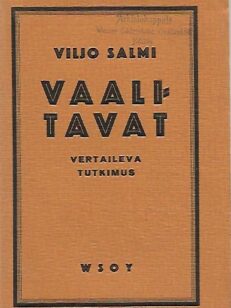 Vaalitavat - vertaileva tutkimus