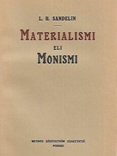 Materialismi eli monismi