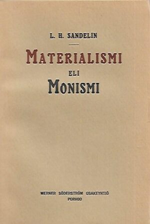 Materialismi eli monismi