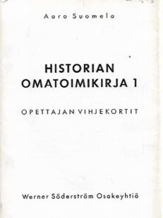 Historian omatoimikirja 1 - opettajan vihjekortit