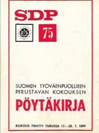 Suomen työväen puolueen perustavan kokouksen pöytäkirja