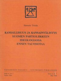 Kansallisuus ja kansainvälisyys Suomen partioliikkeen ideologiassa ennen talvisotaa
