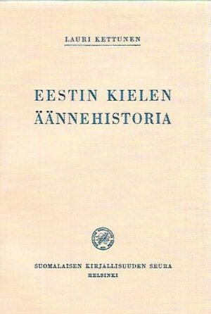 Eestin kielen äännehistoria