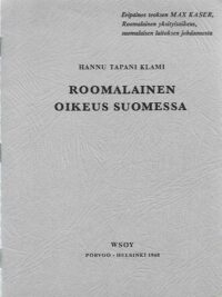 Roomalainen oikeus Suomessa