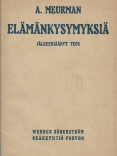 Elämänkysymyksiä