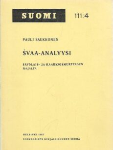 Svaa-analyysi