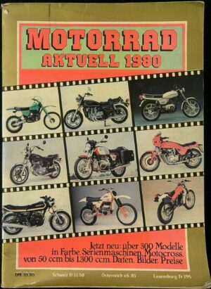 MOTORRAD Aktuell 1980 Katalog