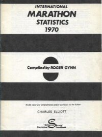 International marathon statistics 1970