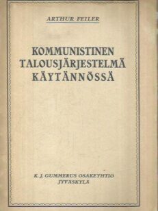 Kommunistinen talousjärjestelmä käytännlssä