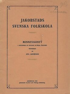 Jakobstads svenska folkskola