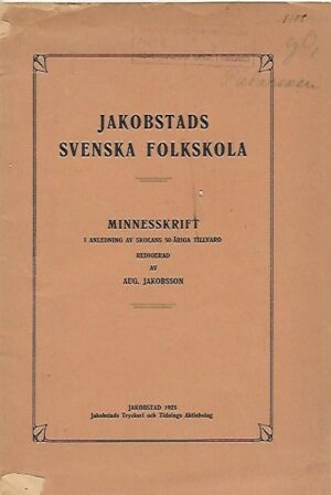 Jakobstads svenska folkskola