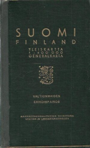 Suomi Finland yleiskartta