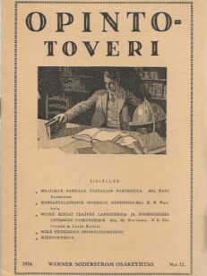 Opintotoveri (N:o 11, 1924)