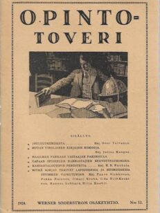 Opintotoveri (N:o 12, 1924)