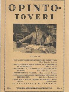 Opintotoveri (N:o 2/1924)