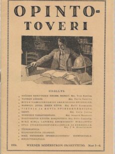 Opintotoveri (N:o 5-6/1924)