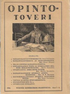 Opintotoveri (N:o 7-8/1924)