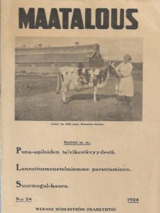 Maatalous (N:o 24, 1924)