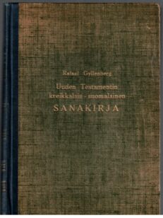 Uuden testamentin kreikkalais-suomalainen sanakirj