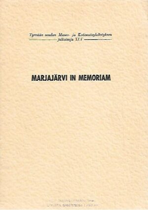 Marjajärvi in Memoriam
