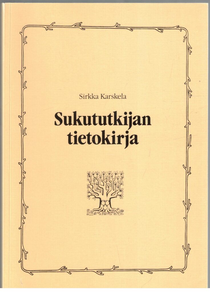 Sukututkijan tietokirja