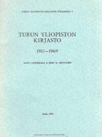 Turun Yliopiston kirjasto 1917-1969