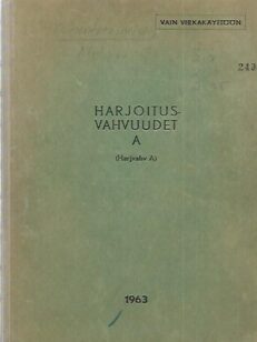 Harjoitusvahvuudet A - 1963