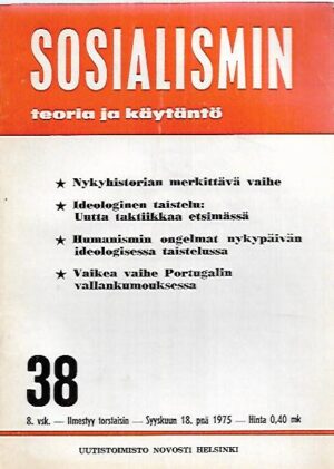 Sosialismin teoria ja käytäntö 1975-38