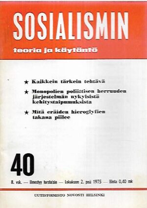Sosialismin teoria ja käytäntö 1975-40