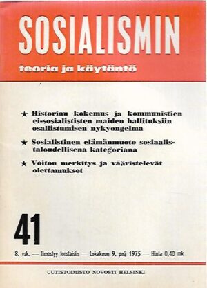 Sosialismin teoria ja käytäntö 1975-41