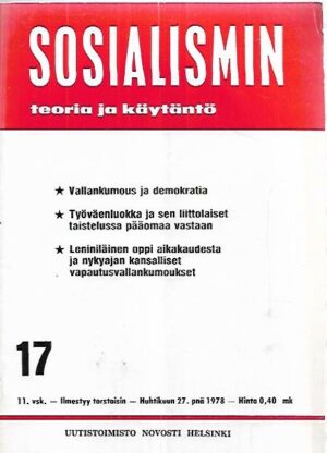 Sosialismin teoria ja käytäntö 1978-17