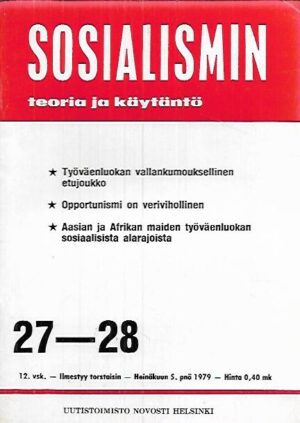 Sosialismin teoria ja käytäntö 1979-27-28