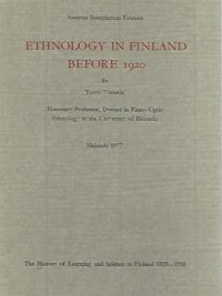 The Ethnology in Finland 1828-1918
