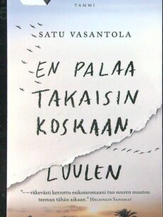 En palaa takaisin koskaan, luulen